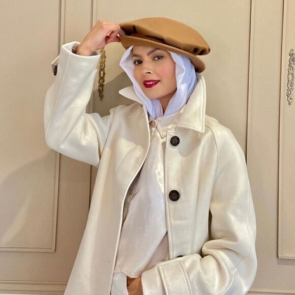 Collared coat H&M side pockets new - Picture 10 of 10